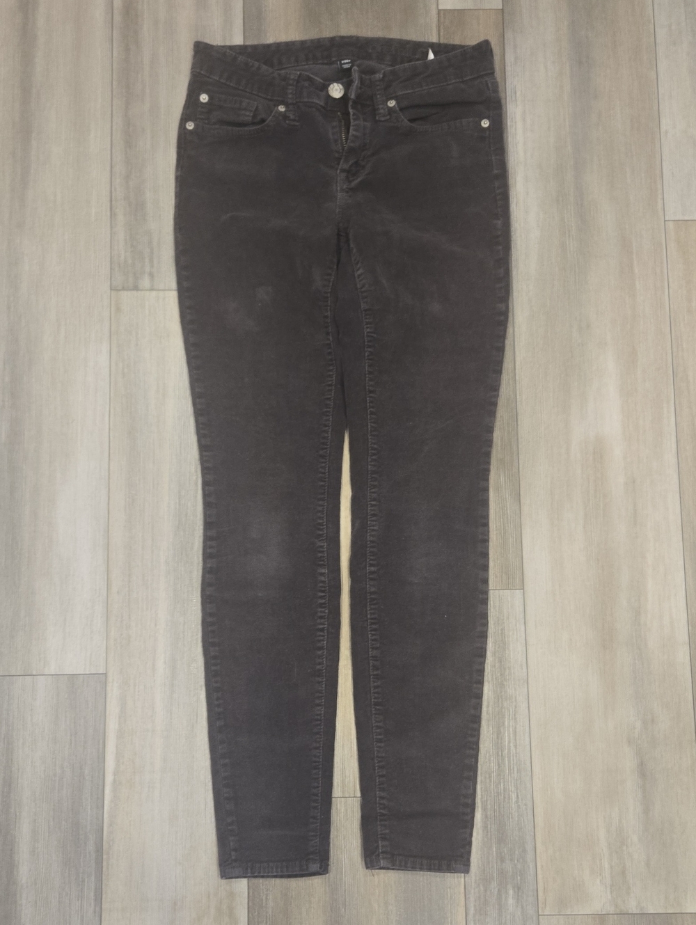 GAP Dark Gray Corduroy Skinny Pants